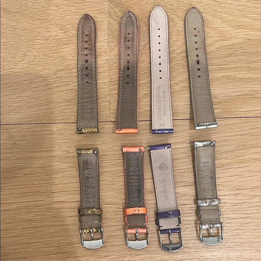Michele Multi-Color Watch Straps